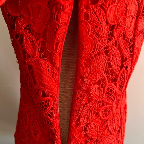 Free People Dusk Lace Party Dress - Off The Shoulder Dress - 6 - Picture 8 of 12